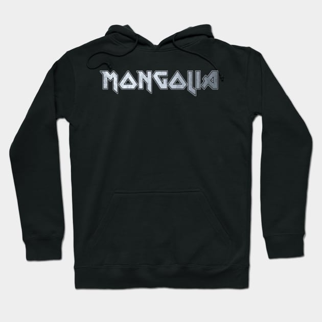 Heavy metal Mongolia Hoodie by KubikoBakhar